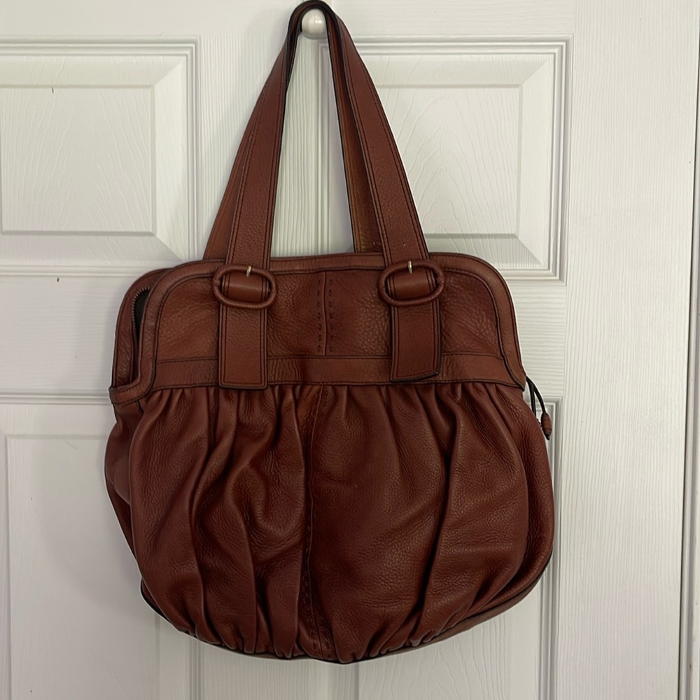 Cole Haan Slouchy Leather Shoulder Bag